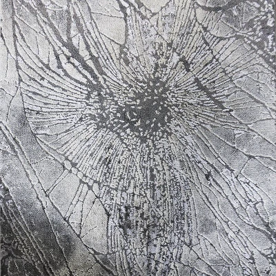 Rechteckiger Stückteppich 80x150 BREA 4 - grau / beige