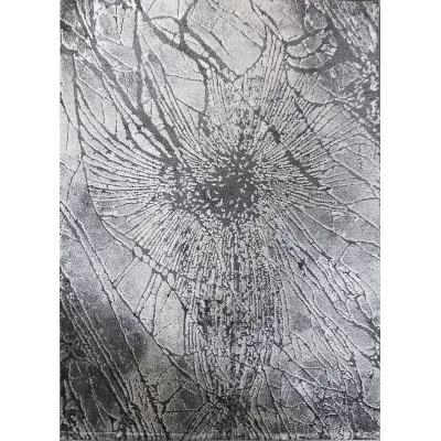 Rechteckiger Stückteppich 80x150 BREA 4 - grau / beige