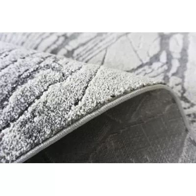 Rechteckiger Stückteppich 60x100 BREA 4 - grau / beige