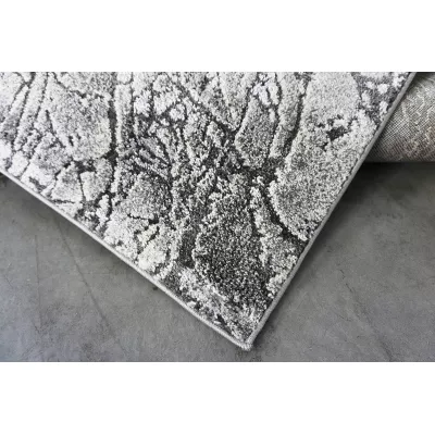 Rechteckiger Stückteppich 60x100 BREA 4 - grau / beige