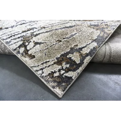 Rechteckiger Teppich 60x100 BREA 4 - beige / braun