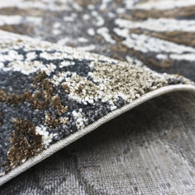 Rechteckiger Teppich 60x100 BREA 4 - beige / braun