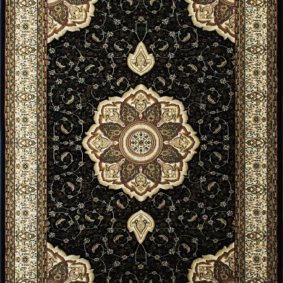 Teppich mit orientalischem Muster 150x230 CAMBRIA 1 - schwarz