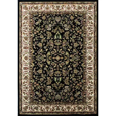 Wohnzimmerteppich 70x100 CAMBRIA 2 - schwarz