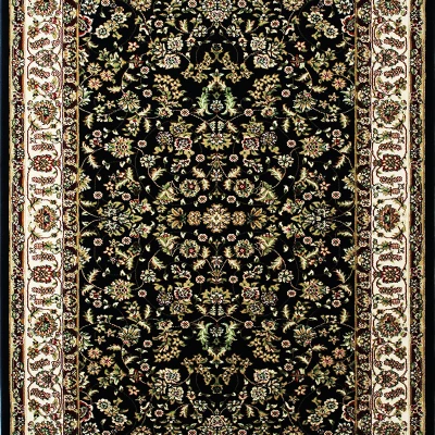 Wohnzimmerteppich 100x200 CAMBRIA 2 - schwarz
