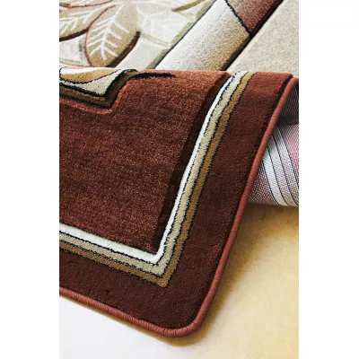Moderner Stückteppich 160x220 ARTESIA 2 - floral / braun