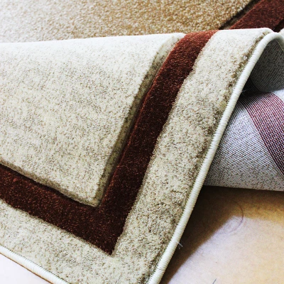 Moderner Stück gemusterter Teppich 60x90 ARTESIA 6 - creme