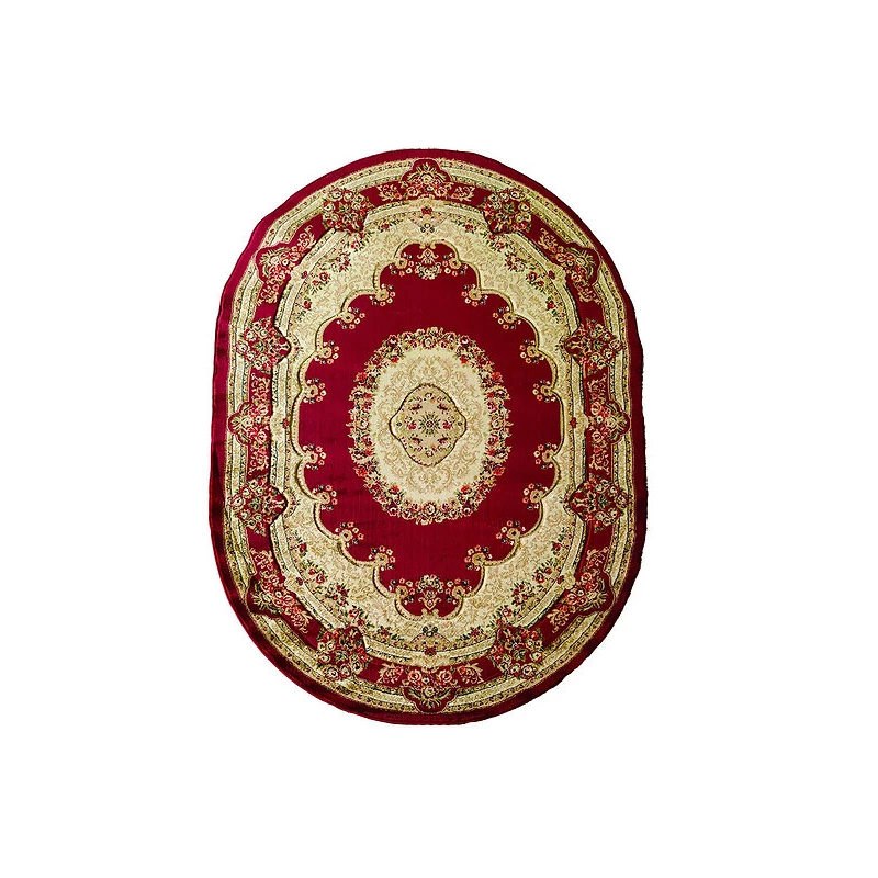 Orientalischer ovaler Teppich 200x290 ARTESIA 7 - rot