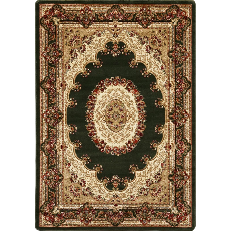 Orientalischer Stückteppich 200x290 ARTESIA 9 - mehrfarbig / grün