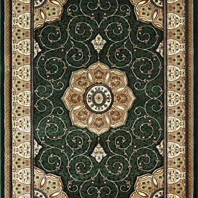 Stück Teppich mit orientalischem Muster 140x190 ARTESIA 15 - grün