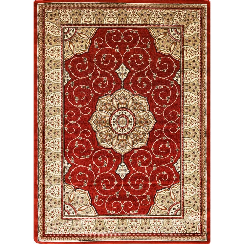 Stück Teppich mit orientalischem Muster 200x290 ARTESIA 16 - rot
