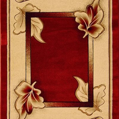 Moderner Stückteppich 140x190 ARTESIA 20 - rot