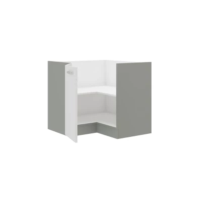 ULLERIKE Eckunterschrank - 85x85 cm, grau
