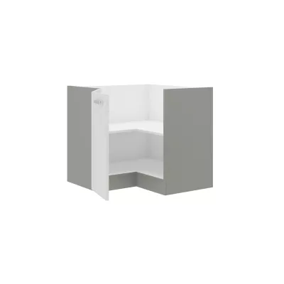 ULLERIKE Eckunterschrank - 85x85 cm, grau