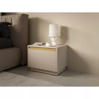 MANANA Nachttisch - beige
