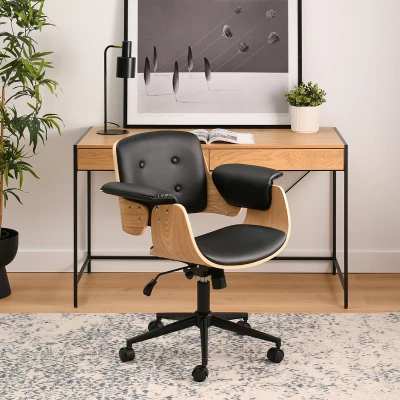 Designerstuhl ELIN – Eiche/Schwarz