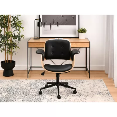 Designerstuhl ELIN – Eiche/Schwarz