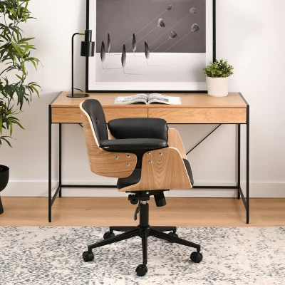 Designerstuhl ELIN – Eiche/Schwarz