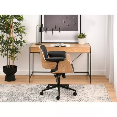 Designerstuhl ELIN – Eiche/Schwarz