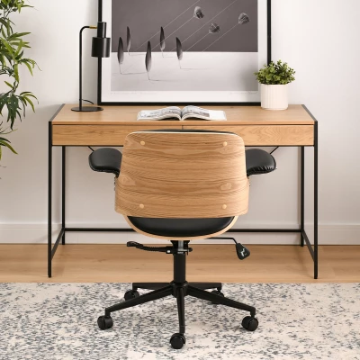 Designerstuhl ELIN – Eiche/Schwarz
