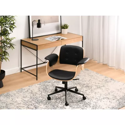 Designerstuhl ELIN – Eiche/Schwarz