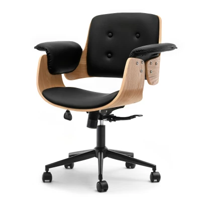 Designerstuhl ELIN – Eiche/Schwarz