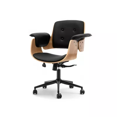 Designerstuhl ELIN – Eiche/Schwarz