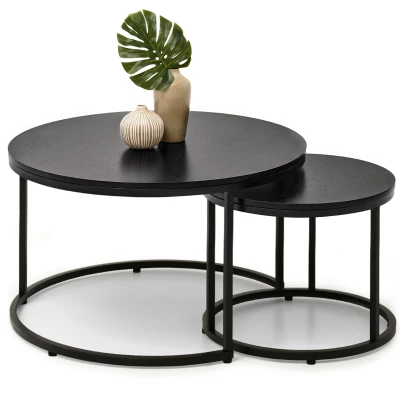 Couchtisch-Set JACEK – schwarz¨