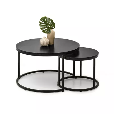 Couchtisch-Set JACEK – schwarz¨