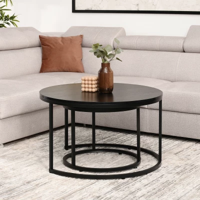Couchtisch-Set JACEK – schwarz¨