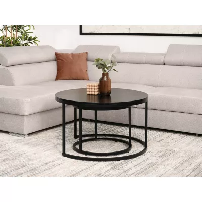 Couchtisch-Set JACEK – schwarz¨