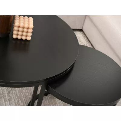 Couchtisch-Set JACEK – schwarz¨