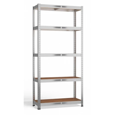 Haushaltsregal RAIVO 5 - silber