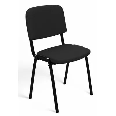4er-Set Konferenzstühle KETRAN - schwarz