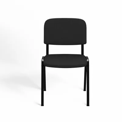 4er-Set Konferenzstühle KETRAN - schwarz