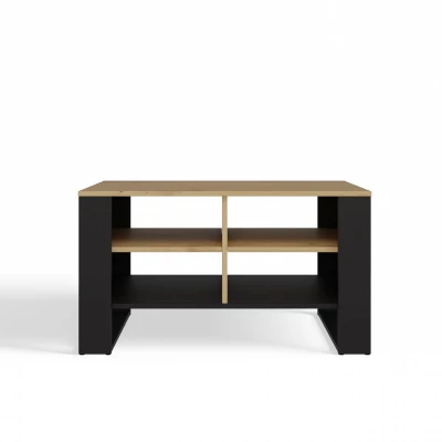 Couchtisch LAUREN 7 - Artisan Eiche / Schwarz
