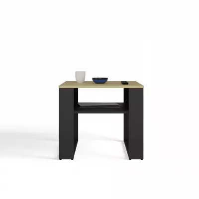 Couchtisch LAUREN 4 - Artisan Eiche / Schwarz