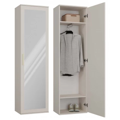 Schmaler Flurschrank 50 cm RASMUS - Kaschmir
