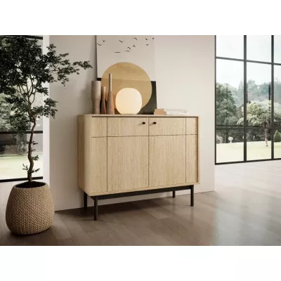 Zweitürige Kommode FIBI - linea Eiche