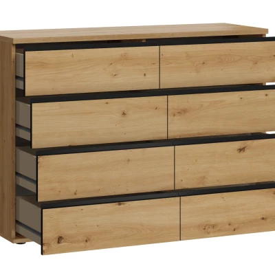 Breite Kommode HERA - Artisan Eiche Breite Kommode HERA - Artisan Eiche