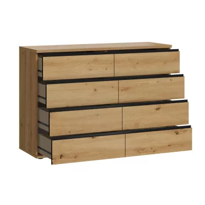 Breite Kommode HERA - Artisan Eiche