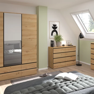 Breite Kommode HERA - Artisan Eiche Breite Kommode HERA - Artisan Eiche