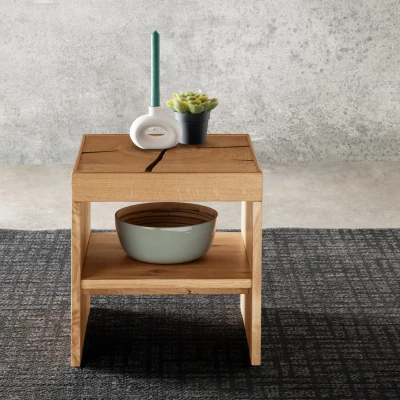Kleiner Couchtisch LELA - geölte Eiche