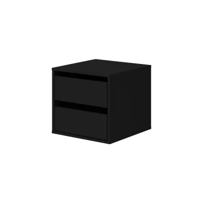 2er-Set Schubladen für Kleiderschrank 203 und 250 cm SIMEN - schwarz