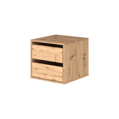 2er-Set Schubladen für Kleiderschrank 203 und 250 cm SIMEN - Wotan Eiche