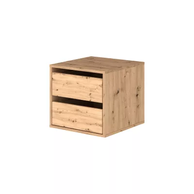 2er-Set Schubladen für Kleiderschrank 203 und 250 cm SIMEN - Wotan Eiche