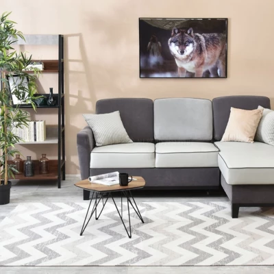 Rechteckiger Teppich 160x230 cm WEZA - beige