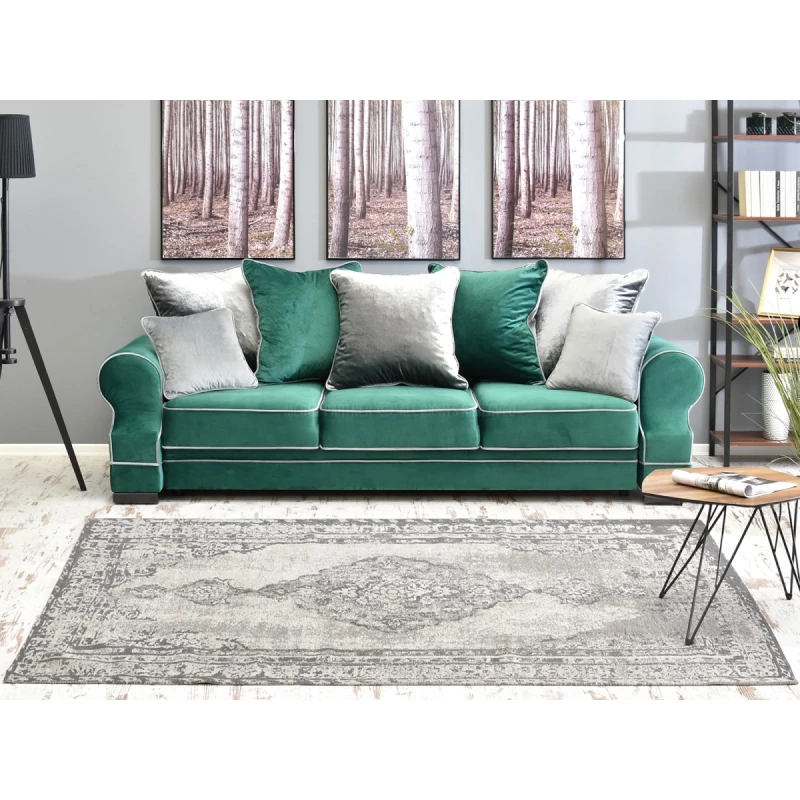 Stück Teppich 160x230 cm ADNET - grau