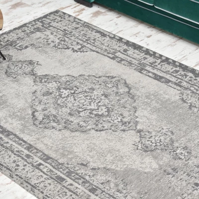 Stück Teppich 160x230 cm ADNET - grau