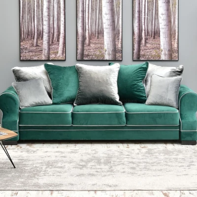 Rechteckiger Teppich 160x230 cm OSMIN - grau